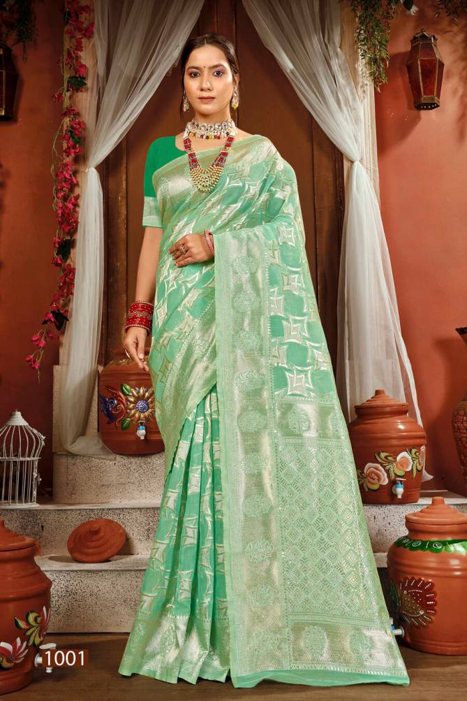Riddhima Cotton Vol 3 By Saroj Cotton Silk Designer Saree Wholesale Shop In Surat
